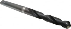 Hertel - 1-15/64", 4MT 118° Point High Speed Steel Taper Shank Drill Bit - Americas Industrial Supply