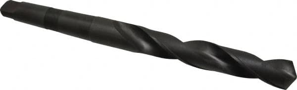 Hertel - 63/64", 3MT 118° Point High Speed Steel Taper Shank Drill Bit - Americas Industrial Supply