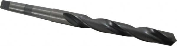 Hertel - 49/64", 2MT 118° Point High Speed Steel Taper Shank Drill Bit - Americas Industrial Supply