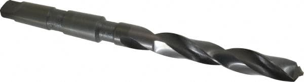 Hertel - 53/64", 3MT 118° Point High Speed Steel Taper Shank Drill Bit - Americas Industrial Supply