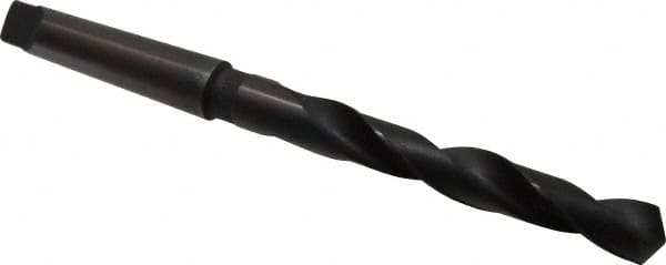 Hertel - 55/64", 3MT 118° Point High Speed Steel Taper Shank Drill Bit - Americas Industrial Supply