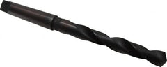 Hertel - 55/64", 3MT 118° Point High Speed Steel Taper Shank Drill Bit - Americas Industrial Supply