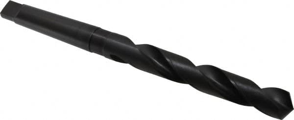 Hertel - 61/64", 3MT 118° Point High Speed Steel Taper Shank Drill Bit - Americas Industrial Supply