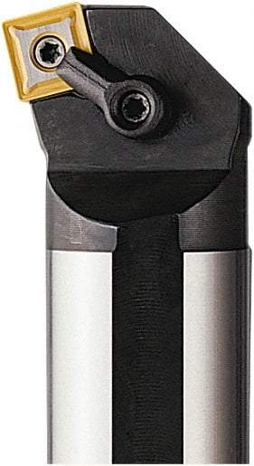 Seco - 40mm Min Bore Diam, 300mm OAL, 32mm Shank Diam, S-MSKN Indexable Boring Bar - 50mm Max Bore Depth, SN.. 1204.. Insert, Pin & Clamp Holding Method - Americas Industrial Supply