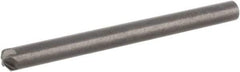 Hertel - 1/8" Head Diam, 1/8" Shank Diam, 4 Flute 120° High Speed Steel Countersink - 1-5/8" OAL, Straight Shank - Americas Industrial Supply