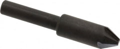 Hertel - 3/8" Head Diam, 1/4" Shank Diam, 4 Flute 60° High Speed Steel Countersink - Americas Industrial Supply