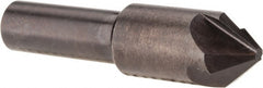 Hertel - 1/2" Head Diam, 3/8" Shank Diam, 4 Flute 82° High Speed Steel Countersink - Americas Industrial Supply