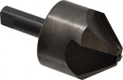 Hertel - 2-1/2" Head Diam, 3/4" Shank Diam, 4 Flute 82° High Speed Steel Countersink - Americas Industrial Supply