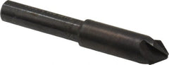 Hertel - 5/16" Head Diam, 1/4" Shank Diam, 4 Flute 82° High Speed Steel Countersink - Americas Industrial Supply