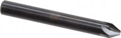 Hertel - 1/4" Head Diam, 1/4" Shank Diam, 6 Flute 60° High Speed Steel Countersink - Americas Industrial Supply
