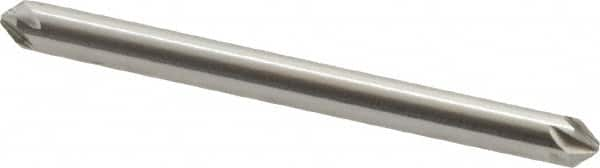 Hertel - 1/8" Head Diam, 1/8" Shank Diam, 6 Flute 82° High Speed Steel Countersink - Americas Industrial Supply