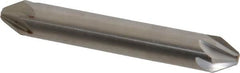 Hertel - 3/8" Head Diam, 3/8" Shank Diam, 6 Flute 60° High Speed Steel Countersink - 2-1/2" OAL, Straight Shank - Americas Industrial Supply