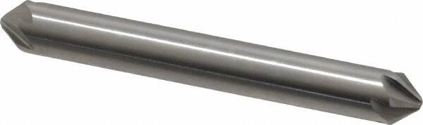 Hertel - 1/4" Head Diam, 1/4" Shank Diam, 6 Flute 82° High Speed Steel Countersink - Americas Industrial Supply