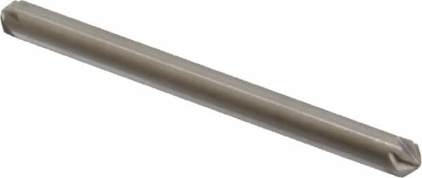 Hertel - 1/8" Head Diam, 1/8" Shank Diam, 6 Flute 100° High Speed Steel Countersink - Americas Industrial Supply