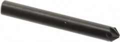 Hertel - 1/4" Head Diam, 1/4" Shank Diam, 6 Flute 90° High Speed Steel Countersink - Americas Industrial Supply
