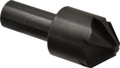 Hertel - 1-3/4" Head Diam, 1" Shank Diam, 6 Flute 90° High Speed Steel Countersink - Americas Industrial Supply