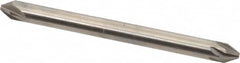 Hertel - 1/8" Head Diam, 1/8" Shank Diam, 6 Flute 60° High Speed Steel Countersink - Americas Industrial Supply