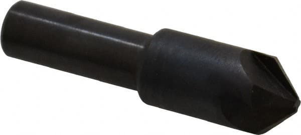 Hertel - 1/2" Head Diam, 3/8" Shank Diam, 4 Flute 90° High Speed Steel Countersink - Americas Industrial Supply