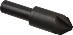 Hertel - 3/4" Head Diam, 1/2" Shank Diam, 4 Flute 90° High Speed Steel Countersink - Americas Industrial Supply