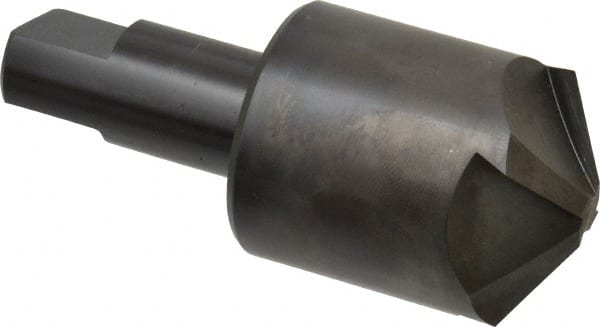 Hertel - 1-1/2" Head Diam, 3/4" Shank Diam, 4 Flute 120° High Speed Steel Countersink - Americas Industrial Supply