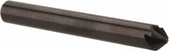 Hertel - 1/4" Head Diam, 1/4" Shank Diam, 6 Flute 82° High Speed Steel Countersink - Americas Industrial Supply