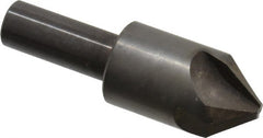 Hertel - 7/8" Head Diam, 1/2" Shank Diam, 4 Flute 82° High Speed Steel Countersink - Americas Industrial Supply