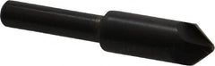 Hertel - 3/8" Head Diam, 1/4" Shank Diam, 4 Flute 82° High Speed Steel Countersink - Americas Industrial Supply