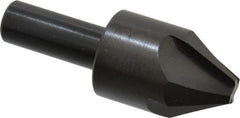 Hertel - 1" Head Diam, 1/2" Shank Diam, 4 Flute 60° High Speed Steel Countersink - Americas Industrial Supply