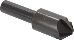 Hertel - 5/8" Head Diam, 3/8" Shank Diam, 4 Flute 100° High Speed Steel Countersink - Americas Industrial Supply