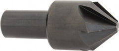 Hertel - 1-1/4" Head Diam, 3/4" Shank Diam, 6 Flute 82° High Speed Steel Countersink - Americas Industrial Supply