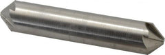 Hertel - 3/4" Head Diam, 3/4" Shank Diam, 6 Flute 90° High Speed Steel Countersink - 4" OAL, Straight Shank - Americas Industrial Supply