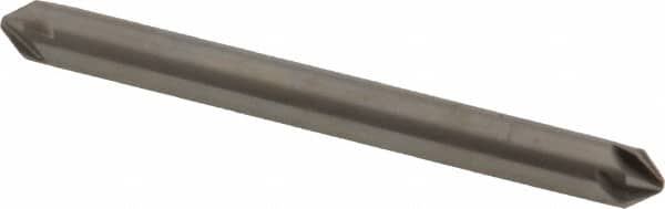 Hertel - 3/16" Head Diam, 3/16" Shank Diam, 6 Flute 82° High Speed Steel Countersink - Americas Industrial Supply