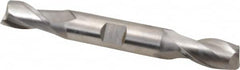 Hertel - 15mm, 1-1/8" LOC, 5/8" Shank Diam, 4-1/2" OAL, 2 Flute, Cobalt Square End Mill - Double End, Uncoated, Centercutting - Americas Industrial Supply