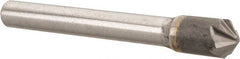 Hertel - 5/16" Head Diam, 1/4" Shank Diam, 6 Flute 100° Solid Carbide Countersink - Americas Industrial Supply