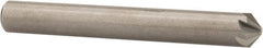 Hertel - 1/4" Head Diam, 1/4" Shank Diam, 6 Flute 100° Solid Carbide Countersink - Americas Industrial Supply