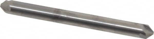 Hertel - 3/16" Head Diam, 3/16" Shank Diam, 4 Flute 90° Solid Carbide Countersink - Americas Industrial Supply