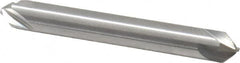 Hertel - 1/4" Head Diam, 1/4" Shank Diam, 4 Flute 82° Solid Carbide Countersink - 2" OAL, Straight Shank - Americas Industrial Supply