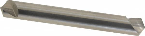 Hertel - 1/4" Head Diam, 1/4" Shank Diam, 1 Flute 120° Solid Carbide Countersink - Americas Industrial Supply