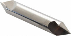 Hertel - 5/8" Head Diam, 5/8" Shank Diam, 1 Flute 60° Solid Carbide Countersink - Americas Industrial Supply