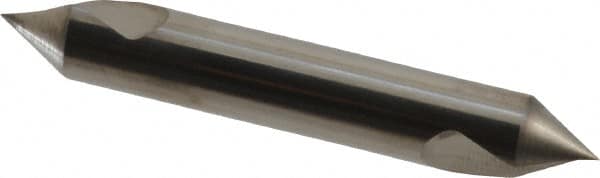 Hertel - 3/8" Head Diam, 3/8" Shank Diam, 1 Flute 60° Solid Carbide Countersink - Americas Industrial Supply