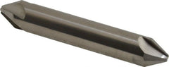 Hertel - 1/2" Head Diam, 1/2" Shank Diam, 4 Flute 60° Solid Carbide Countersink - Americas Industrial Supply