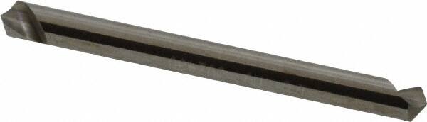 Hertel - 1/8" Head Diam, 1/8" Shank Diam, 1 Flute 110° Solid Carbide Countersink - Americas Industrial Supply