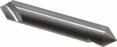 Hertel - 1/2" Head Diam, 1/2" Shank Diam, 1 Flute 82° Solid Carbide Countersink - Americas Industrial Supply