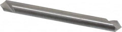 Hertel - 3/16" Head Diam, 3/16" Shank Diam, 1 Flute 90° Solid Carbide Countersink - Americas Industrial Supply