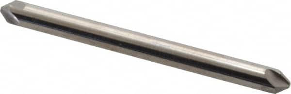 Hertel - 1/8" Head Diam, 1/8" Shank Diam, 4 Flute 82° Solid Carbide Countersink - Americas Industrial Supply