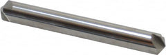 Hertel - 1/4" Head Diam, 1/4" Shank Diam, 4 Flute 120° Solid Carbide Countersink - Americas Industrial Supply