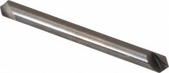 Hertel - 3/16" Head Diam, 3/16" Shank Diam, 1 Flute 100° Solid Carbide Countersink - Americas Industrial Supply