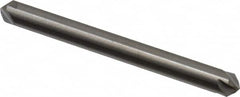Hertel - 3/16" Head Diam, 3/16" Shank Diam, 4 Flute 90° Solid Carbide Countersink - Americas Industrial Supply