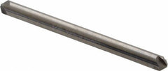 Hertel - 1/8" Head Diam, 1/8" Shank Diam, 4 Flute 100° Solid Carbide Countersink - Americas Industrial Supply