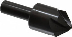 Hertel - 1" Head Diam, 1/2" Shank Diam, 4 Flute 90° High Speed Steel Countersink - Americas Industrial Supply